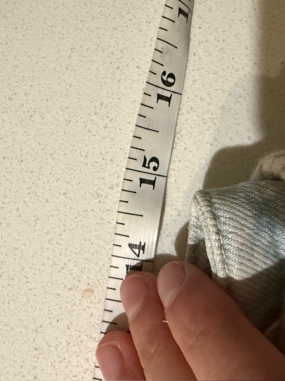 Free People Light Wash Rope-Tie Denim Shorts - Picture 6 of 6